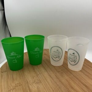 2012 Official Masters Golf And Crows Nest Set Of 4